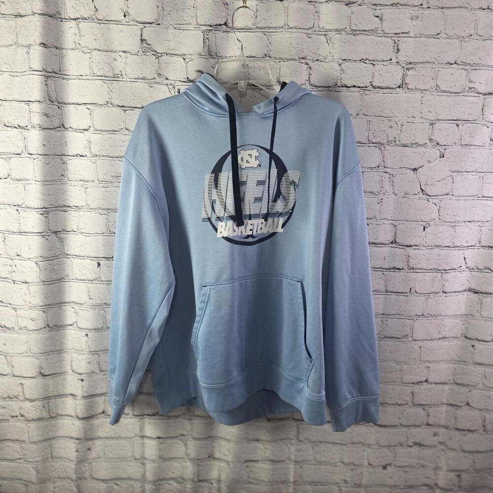 North Carolina Tar Heels Blue Hoodie Mens XL NCAA
